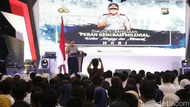 Pelajar se-Jatim bertemu kapolda Jatim/