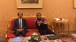 Saat Susi Berdialog dengan Paus di Vatikan