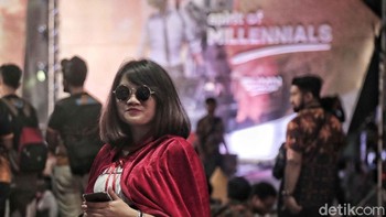 Sinergi BUMN itu akan lebih solid di masa depan dimulai dari generasi mudanya. Jadi, kita merasa Indonesia itu butuh generasi yang kreatif, mampu melihat masa depan, tidak gontok-gontokan, ujar Vice President Consumer Telkom Aulia E. Marinto. (Foto: Pradita Utama/detikcom)