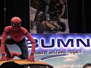 Spiderman Hingga Darth Vader di Pesta Milenial BUMN