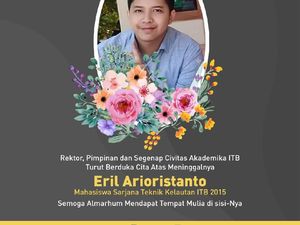 Meninggal di Indekos, Adik Bupati Emil Dardak Mahasiswa ITB