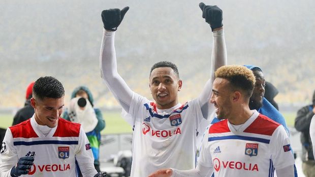 Olympique Lyon jadi tim terakhir yang ke 16 besar Liga Champions.