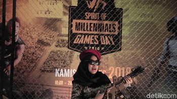 Keren juga gayanya ya. (Foto: Pradita Utama/detikcom)