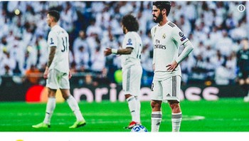 Salah satu meme yang menyerbu Madrid berisikan catatan buruknya musim ini. (Foto: Internet/Twitter)