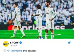 Real Madrid Luluh Lantak di Bernabeu, Meme pun Menyerbu