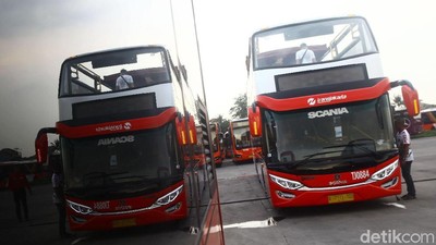 TransJakarta Spesial untuk Arak-arakan Juara Persija