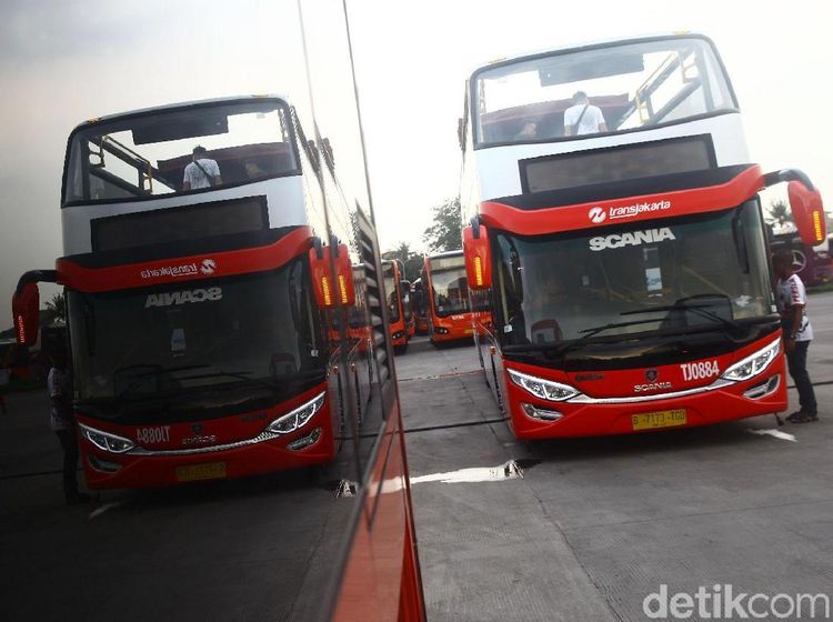 TransJakarta Spesial untuk Arak-arakan Juara Persija