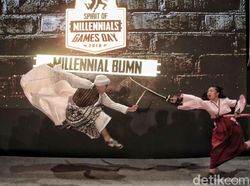 Spiderman Hingga Darth Vader di Pesta Milenial BUMN