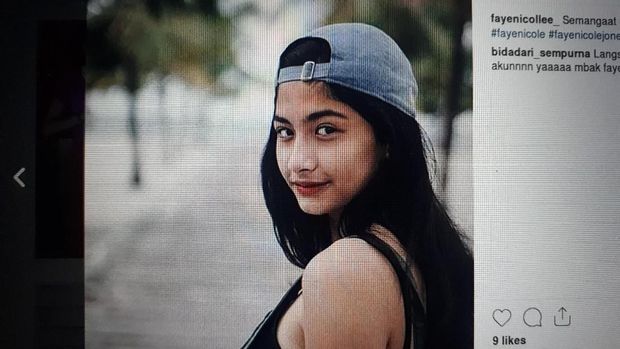 Dibajak, Faye Nicole Bersyukur Akun Instagramnya Kembali Lagi