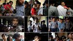 Aksi Solidaritas Jurnalis Dunia Tolak Kriminalisasi Wartawan Myanmar
