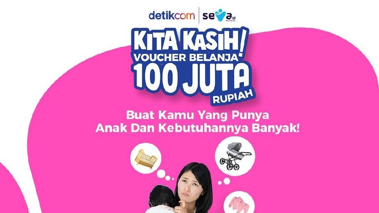 Bunda Mau Voucher Belanja Jutaan Rupiah, Kita Kasih!/ Foto: HaiBunda Bunda Mau Voucher Belanja Jutaan Rupiah, Kita Kasih!/ Foto: HaiBunda