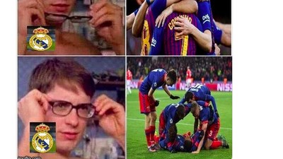 Real Madrid Luluh Lantak di Bernabeu, Meme pun Menyerbu