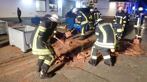 'Sungai' cokelat di Jerman