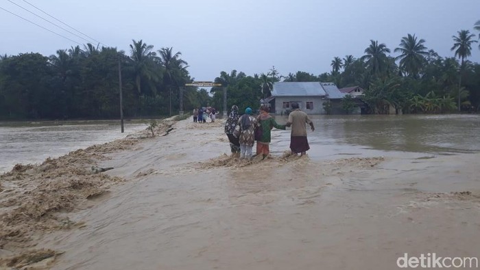 Banjir di Bireun Aceh (Dok Tagana Bireun)