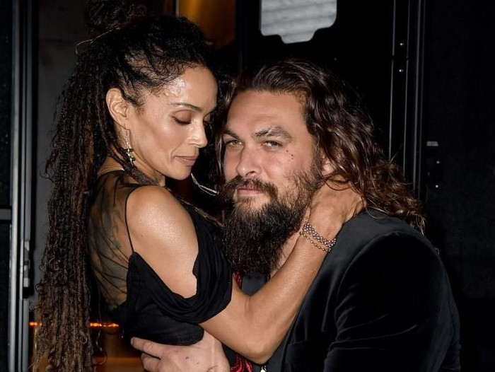 HOLLYWOOD, CA - DECEMBER 12:  Jason Momoa and Lisa Bonet attend the premiere of Warner Bros. Pictures Aquaman at TCL Chinese Theatre on December 12, 2018 in Hollywood, California.  (Photo by Jon Kopaloff/Getty Images)