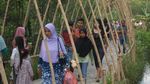 Yuk Nikmati Wisata Pasar di Tengah Kebun Bambu