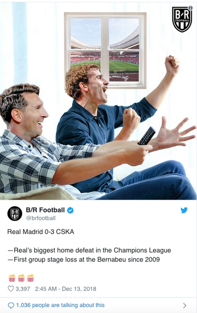 Real Madrid Luluh Lantak Di Bernabeu