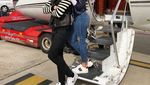 Foto: Gaya Cristiano Ronaldo di Jet Pribadi Mahalnya
