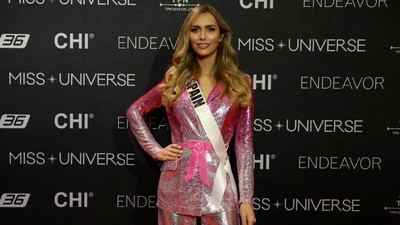 10 Aksi Angela Ponce, Transgender yang Dijagokan Menang Miss Universe 2018