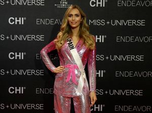 10 Aksi Angela Ponce, Transgender yang Dijagokan Menang Miss Universe 2018