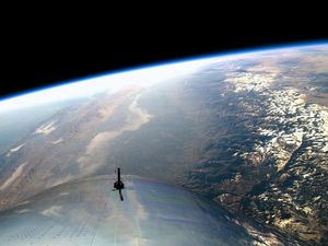 Hebat! Pesawat Supersonik Virgin Galactic Tembus Tepi Angkasa