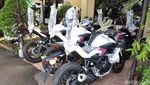 Foto: Mobil-Motor Patroli Gres Polsek Ciracas Pasca Penyerangan