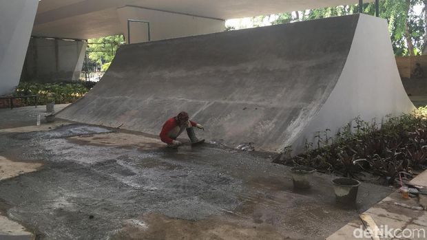 Skatepark flyover Slipi