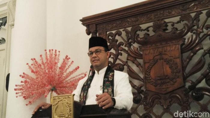 Gubernur DKI Jakarta Anies Baswedan/Foto: Muhammad Fida ul Haq/detikcom Gubernur DKI Jakarta Anies Baswedan/Foto: Muhammad Fida ul Haq/detikcom
