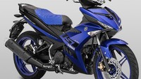 Yamaha menyediakan 3 variasi warna terbaru di antaranya warna Biru Hitam, Oranye Hitam, Dan Merah Hitam. Foto: dok. Yamaha