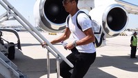 Jet pribadi Ronaldo ini memang menawarkan kenyamanan maksimal (Instagram/cristiano)