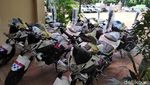 Foto: Mobil-Motor Patroli Gres Polsek Ciracas Pasca Penyerangan