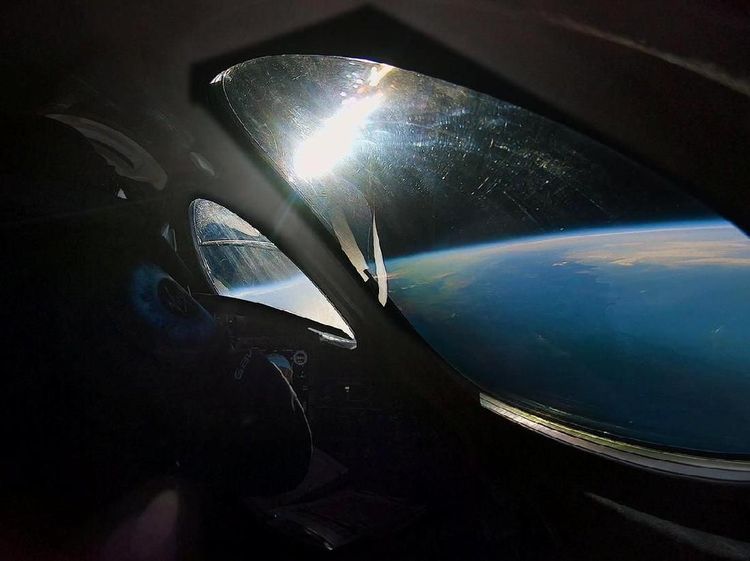 Capai Tepi Angkasa, Pesawat Virgin Galactic Rekam Pesona Bumi