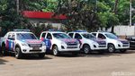Foto: Mobil-Motor Patroli Gres Polsek Ciracas Pasca Penyerangan