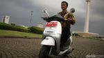 Motor Listrik Siap Dinas di Monas