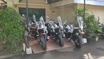 Foto: Mobil-Motor Patroli Gres Polsek Ciracas Pasca Penyerangan