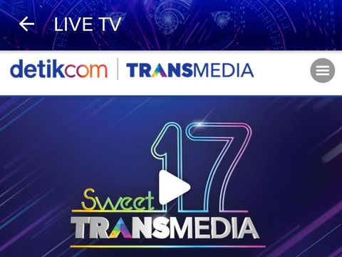 Wah, Kini Bisa Nonton Tayangan Transmedia di Aplikasi detikcom!