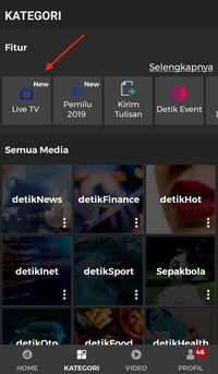 Wah, Kini Bisa Nonton Tayangan Transmedia di Aplikasi detikcom!