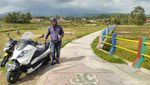 Foto: Jembatan Pelangi di Antara Sawah & Kebun Ciamis