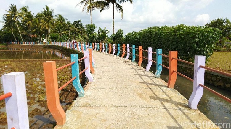 Jalan Pelangi di Kabupaten Ciamis (Dadang Hermansyah/detikTravel) Jalan Pelangi di Kabupaten Ciamis (Dadang Hermansyah/detikTravel)