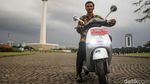Motor Listrik Siap Dinas di Monas