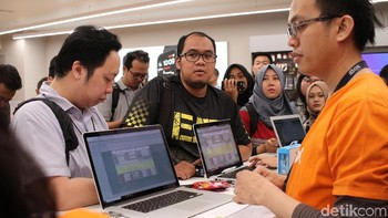 Sedangkan paling mahal iPhone XS Max 512 GB senilai Rp 29,499 juta. Foto: Rifkianto Nugroho/detikinet