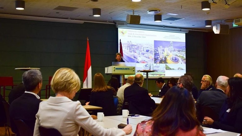 Promosi Investasi RI Disambut Antusiasme Pebisnis Islandia dan Norwegia Promosi Investasi RI Disambut Antusiasme Pebisnis Islandia dan Norwegia