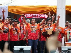 Anies Ajak Jakmania Groundbreaking Stadion: Insyaallah Kelas Dunia