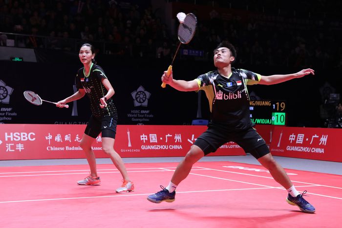 Hafiz Faizal/Gloria Emanuelle Widjaja Hafiz Faizal/Gloria Emanuelle Widjaja kandas di fase grup BWF World Tour Finals 2018