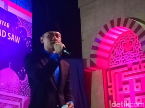 Hadiri Haul Gus Dur, AHY Kenang Momen Saat Dilantik Jadi Perwira