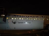 Malam malam Pesawat Sriwijaya  Air Disusupi Garuda  Indonesia