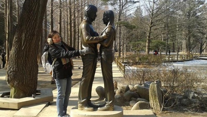 Nami Island di Korea Selatan