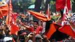 Anak-anak Ikut Ramaikan Pawai Persija