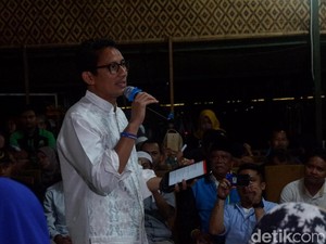 Kecam Perusakan Baliho SBY, Sandiaga: Mencederai Demokrasi
