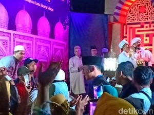 AHY Hadiri Peringatan Maulid Nabi di Kebayoran Lama